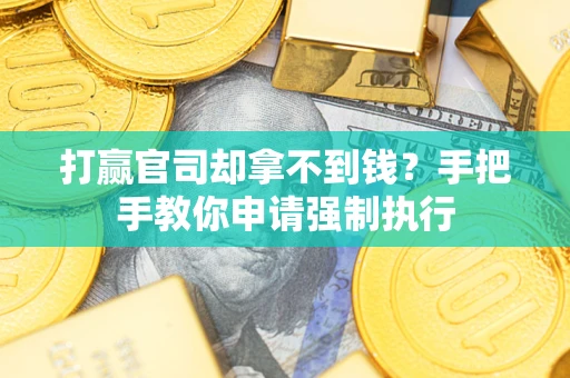 北京打赢官司却拿不到钱？手把手教你申请强制执行