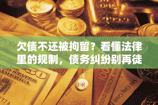 北京欠债不还被拘留？看懂法律里的规制，债务纠纷别再徒劳奔波