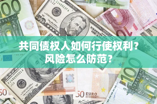 北京共同债权人如何行使权利？风险怎么防范？