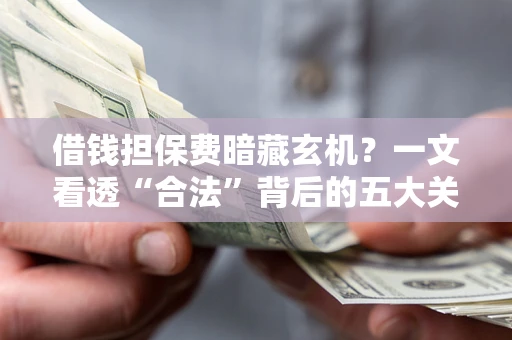 北京借钱担保费暗藏玄机？一文看透“合法”背后的五大关键陷阱