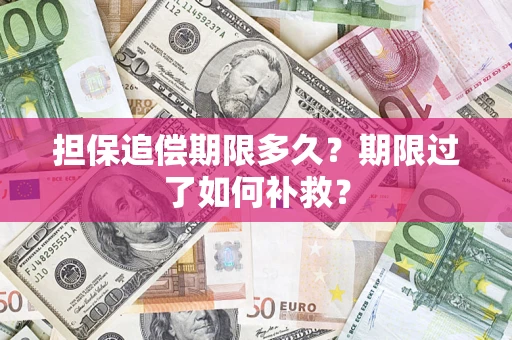 北京担保追偿期限多久？期限过了如何补救？