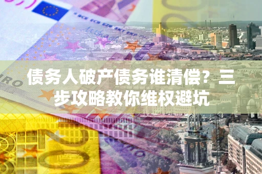 北京债务人破产债务谁清偿？三步攻略教你维权避坑